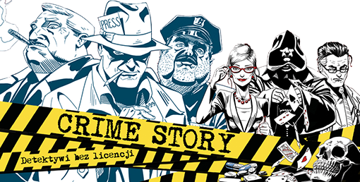 CRIME STORY gra planszowa cube factory of ideas