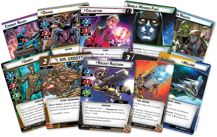 GALAXY MOST WANTED MARVEL - FFG - karta