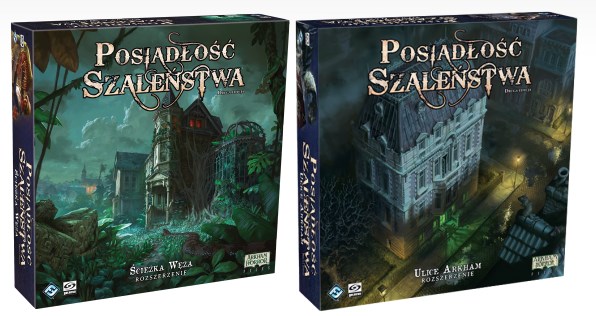 Dodatki do Posiadłość Szaleństwa 2edycja - dodruki