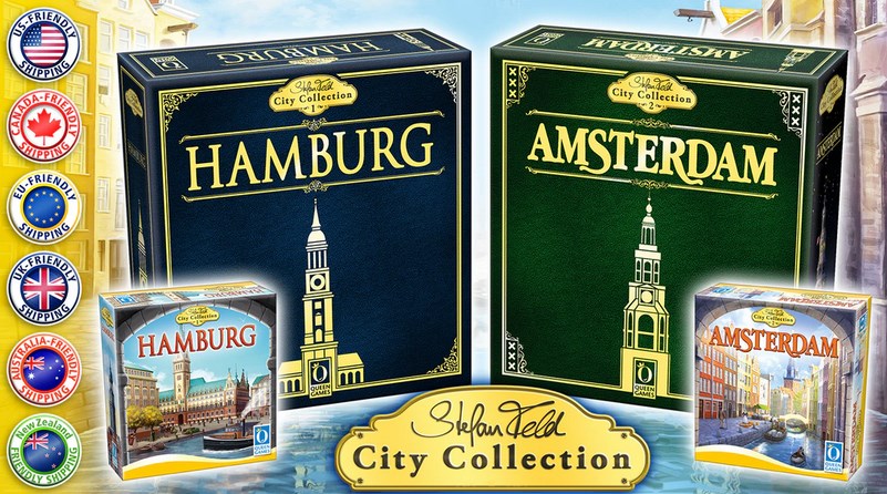 STEFAN FELD CITY COLLECTION: HAMBURG & AMSTERDAM - kampania kickstarter