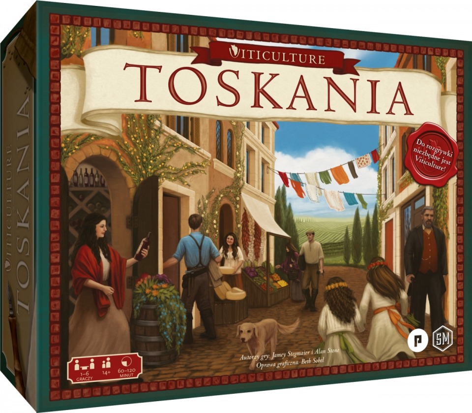 GRA PLANSZOWA VITICULTURE: TOSKANIA - PHALANX GAMES - premiera