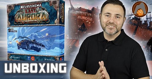 GRA PLANSZOWA - NEUROSHIMA: LAST AURORA - PORTAL GAMES -  unboxing