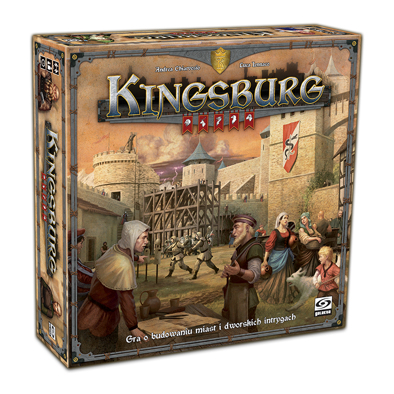 GRA KOŚCIANA KINGSBURG (nowa edycja) - GALAKTA - premiera