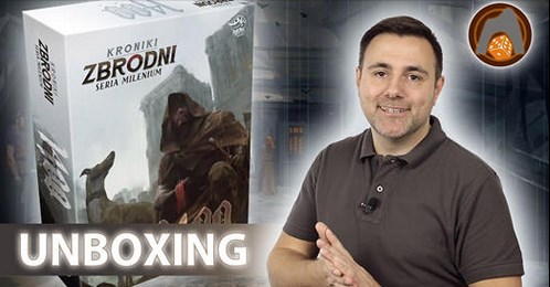 GRA DETEKTYWISTYCZNA - KRONIKI ZBRODNI 1400 - LUCKY DUCK GAMES - unboxing