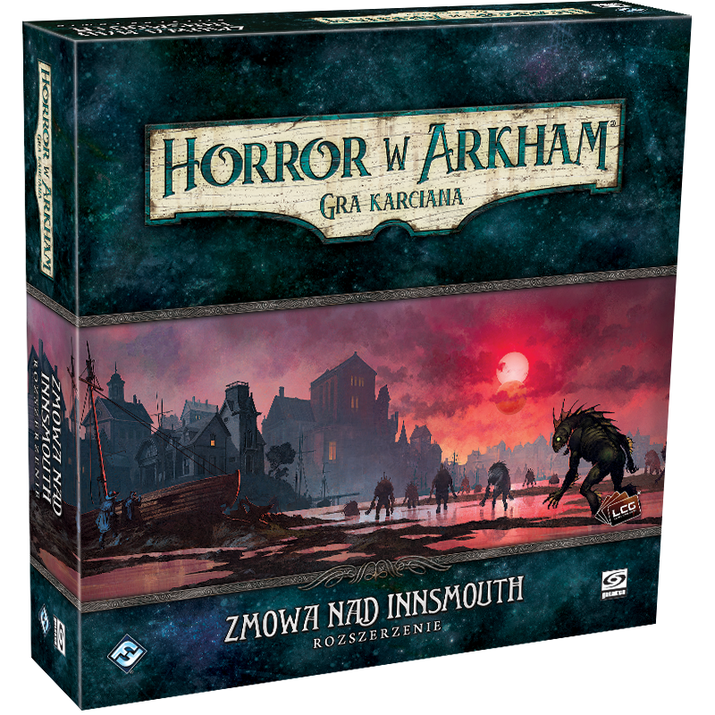 KOOPERACYJNA GRA KARCIANA HORROR W ARKHAM LCG: ZMOWA NAD INNSMOUTH - GALAKTA - premiera