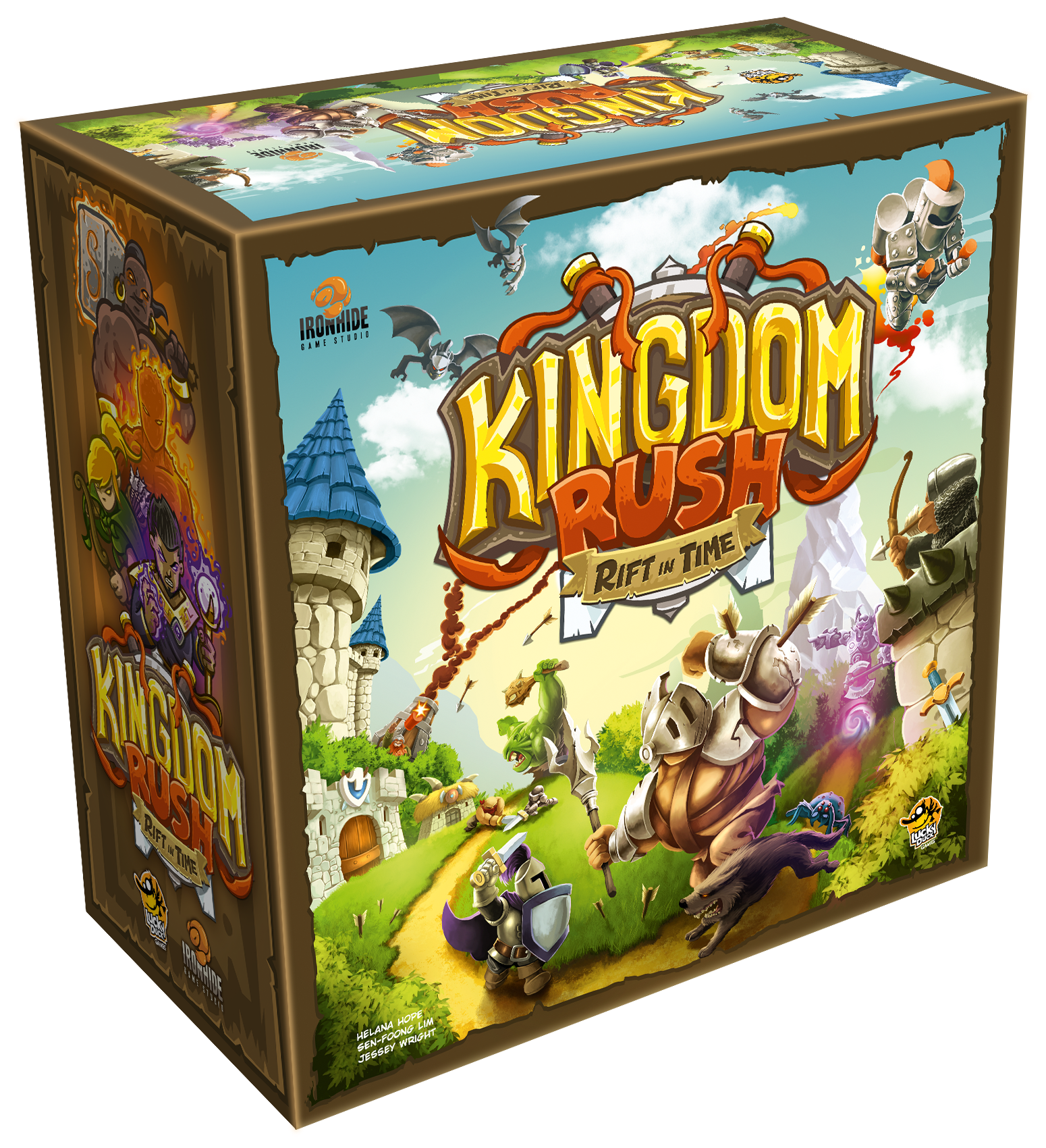 ASYMETRYCZNA GRA KOOPERACYJNA - KINGDOM RUSH: RIFT IN TIME - LUCKY DUCK GAMES - dostawa