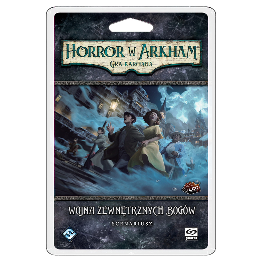 GRA KARCIANA HORROR W ARKHAM LCG - scenariusz WOJNA ZEWNĘTRZNYCH BOGÓW - GALAKTA - przedsprzedaż