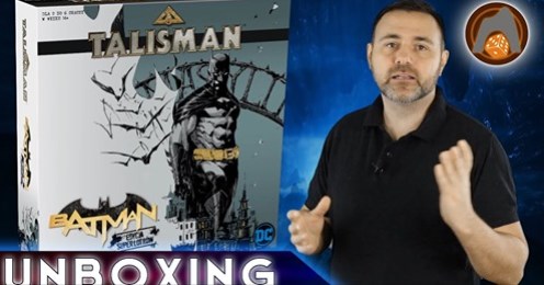 GRA PLANSZOWA TALISMAN: BATMAN (edycja superłotrów) - GALAKTA - unboxing