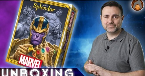 GRA PLANSZOWA SPLENDOR: MARVEL - REBEL - unboxing