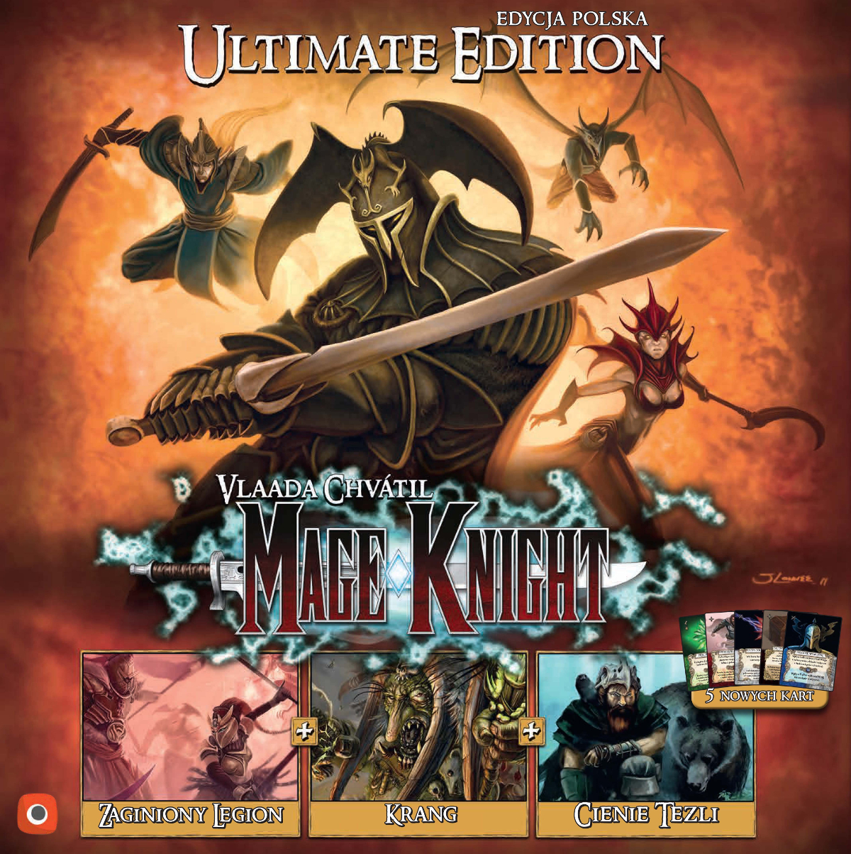 GRA PLANSZOWA MAGE KNIGHT ULTIMATE EDITION - PORTAL GAMES - dodruk