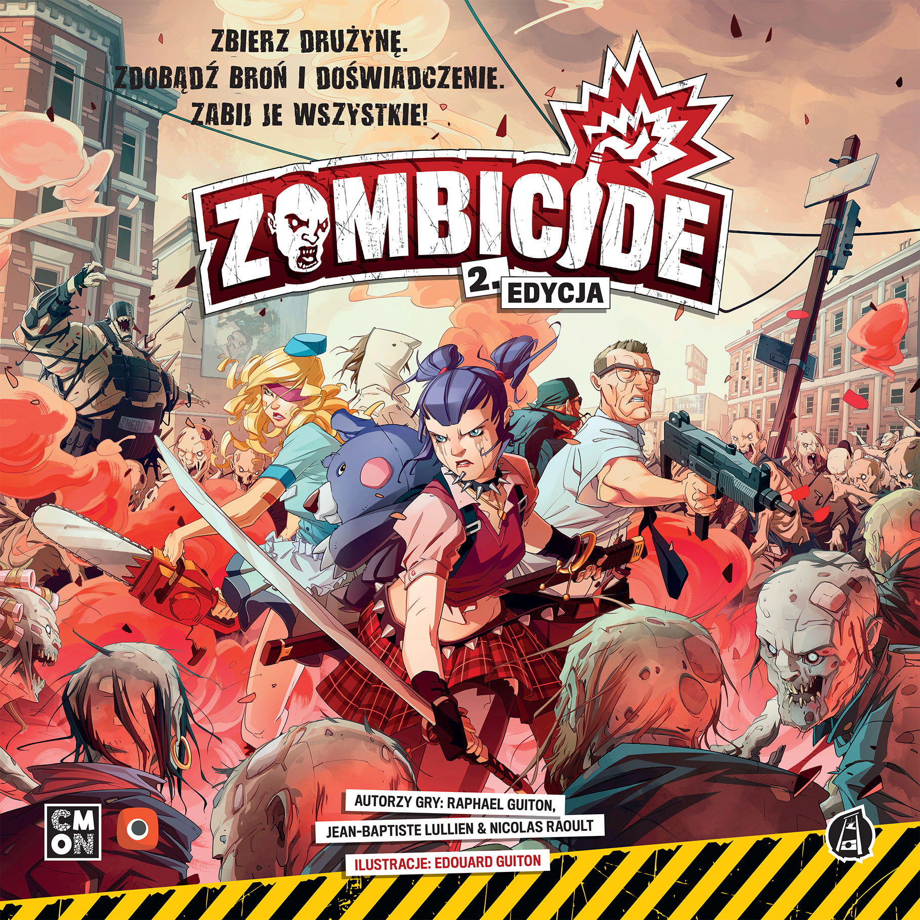 KOOPERACYJNA GRA PLANSZOWA ZOMBICIDE 2 EDYCJA - PORTAL GAMES - przedsprzedaż