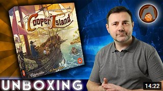 GRA PLANSZOWA COOPER ISLAND - PORTAL GAMES - unboxing