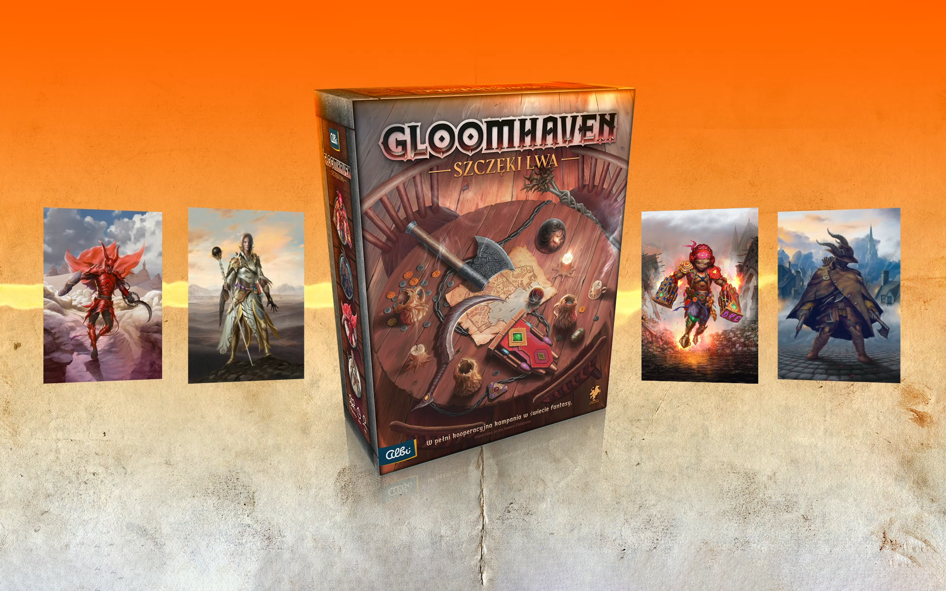 GRA KOOPERACYJNA GLOOMHAVEN: SZCZĘKI LWA - ALBI POLSKA - przedsprzedaż