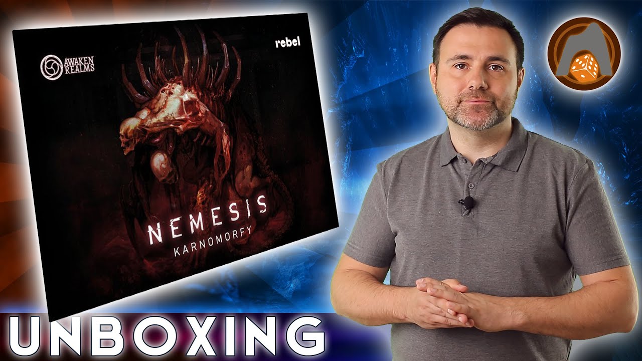 GRA KOOPERACYJNA NEMESIS: KARNOMORFY - REBEL - unboxing