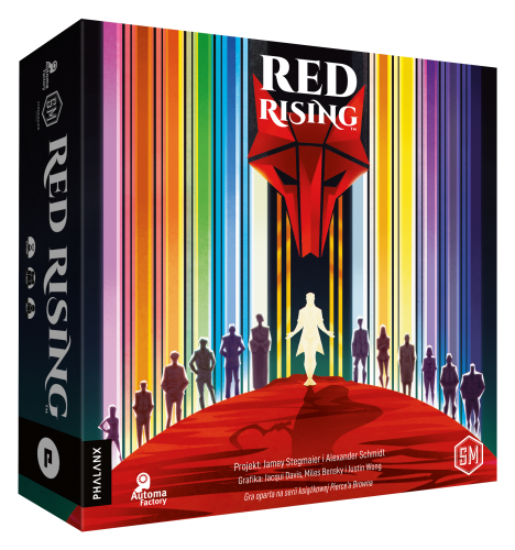 GRA PLANSZOWA NA PODSTAWIE KSIĄŻKI - RED RISING - PHALANX GAMES - premiera