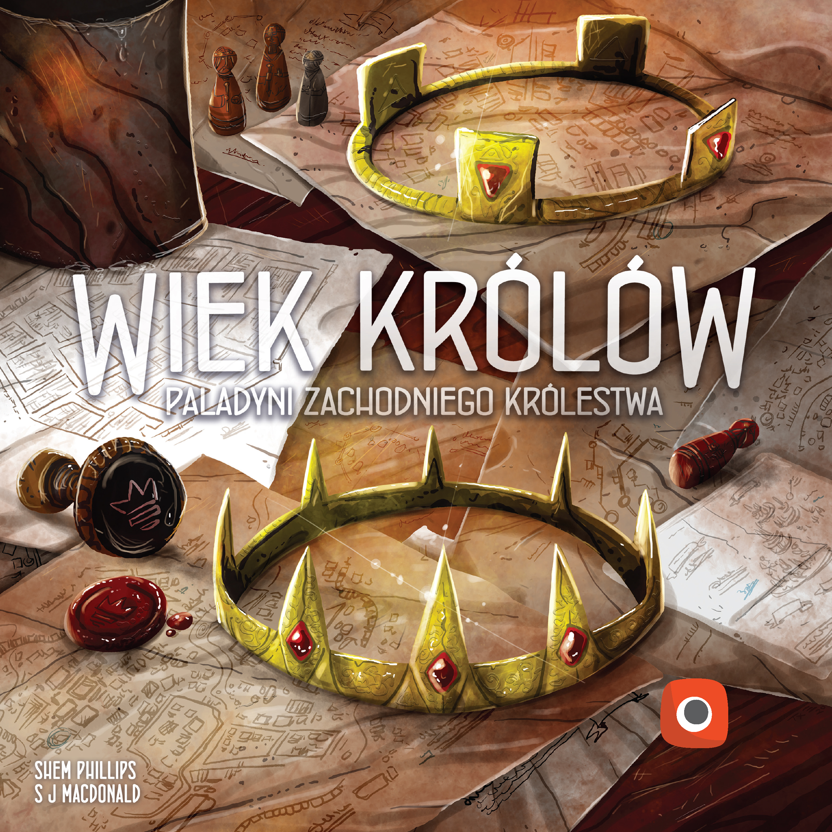 GRA PLANSZOWA PALADYNI ZACHODNIEGO KRÓLESTWA: WIEK KRÓLÓW - PORTAL GAMES - przedsprzedaż