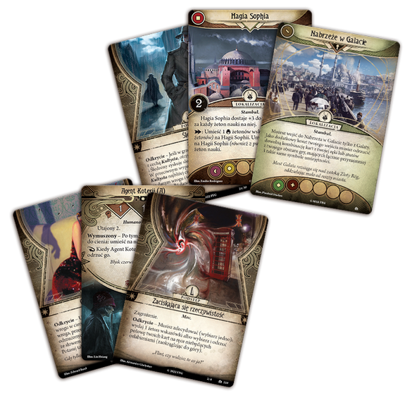 HORROR W ARKHAM LCG: SZKARŁATNE KLUCZE - Rozszerzenie Kampanijne