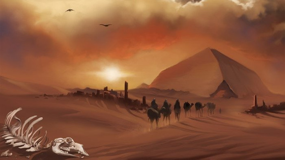 ELDRITCH HORROR: POD PIRAMIDAMI 
