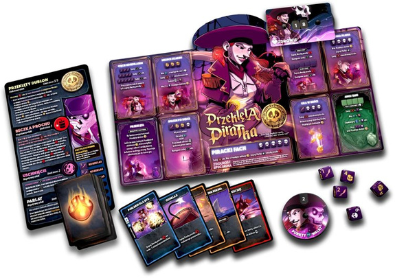 DICE THRONE sezon 2: STARCIE 3. PRZEKLĘTA PIRATKA VS WYNALAZCA