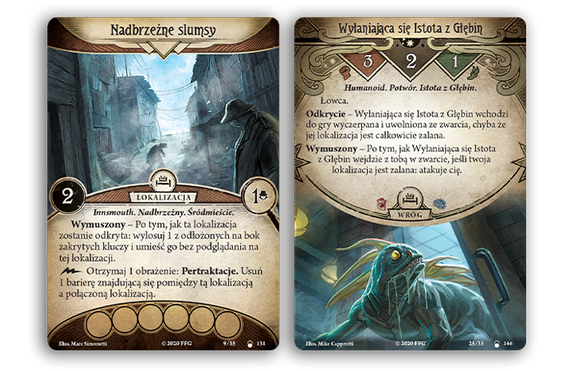 HORROR W ARKHAM LCG: mit ZBYT GŁĘBOKO
