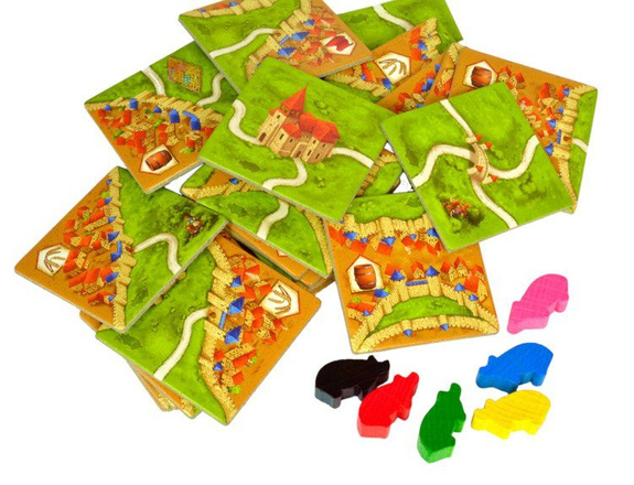 CARCASSONNE: KUPCY I BUDOWNICZOWIE 