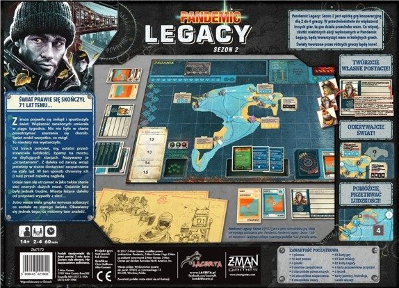PANDEMIC LEGACY (edycja czarna) - sezon 2