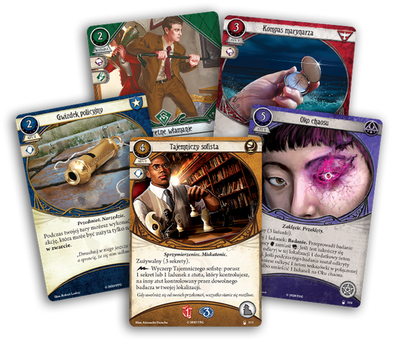 HORROR W ARKHAM LCG: mit ZBYT GŁĘBOKO