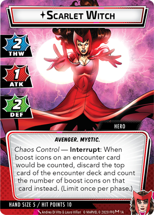 MARVEL CHAMPIONS: SCARLET WITCH HERO PACK