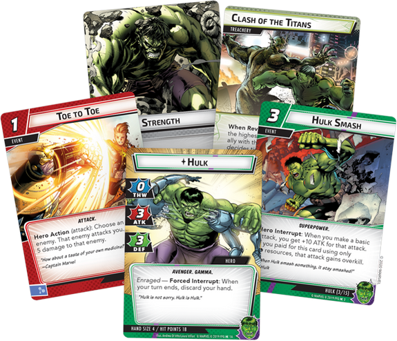 MARVEL CHAMPIONS: HULK HERO PACK
