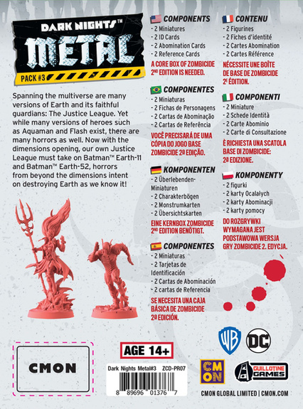 ZOMBICIDE 2 EDYCJA: DARK NIGHTS METAL PACK 3