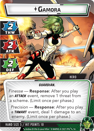 MARVEL CHAMPIONS: GAMORA HERO PACK