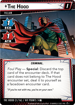 MARVEL CHAMPIONS: THE HOOD SCENARIO PACK