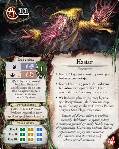 ELDRITCH HORROR: WIDMA CARCOSY