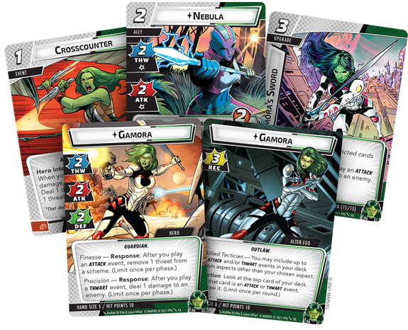 MARVEL CHAMPIONS: GAMORA HERO PACK
