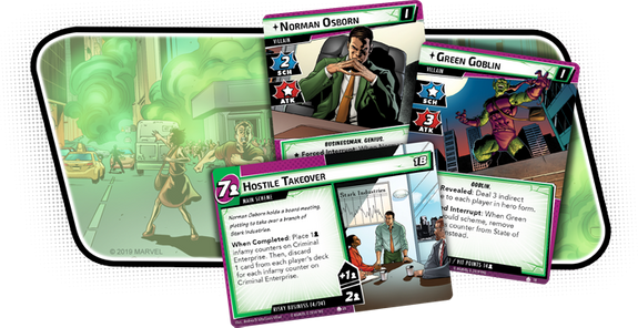MARVEL CHAMPIONS: THE GREEN GOBLIN SCENARIO PACK