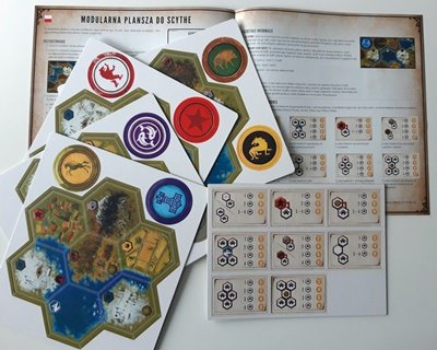 Plansza modularna do gry SCYTHE