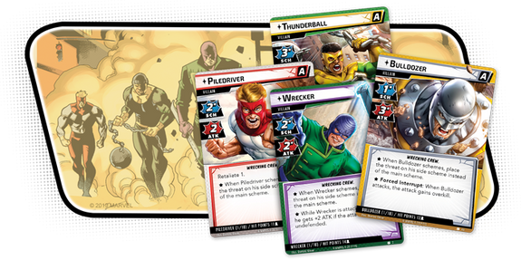 MARVEL CHAMPIONS: THE WRECKING CREW SCENARIO PACK
