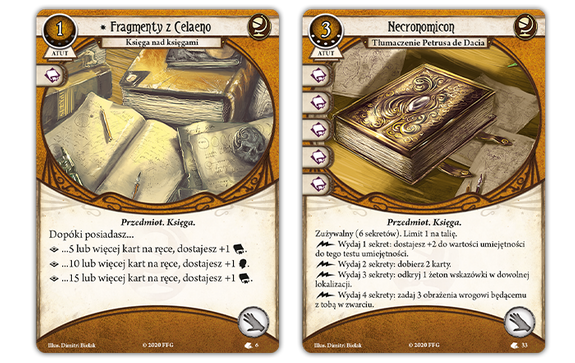 HORROR W ARKHAM LCG: HARVEY WALTERS - początkowa talia badacza