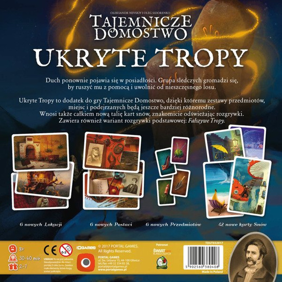 GRA IMPREZOWA TAJEMNICZE DOMOSTWO UKRYTE TROPY