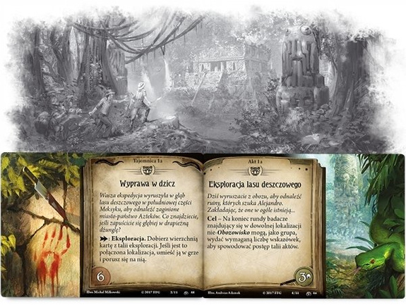 HORROR W ARKHAM LCG: ZAPOMNIANA ERA