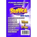 SLOYCA Koszulki STANDARD AMERICAN PREMIUM (56x87mm), 100 sztuk