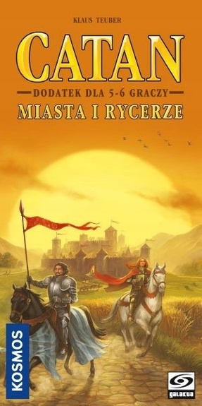 CATAN: MIASTA I RYCERZE - dodatek dla 5/6 graczy