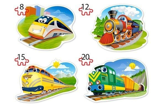 Funny Trains, Pociągi