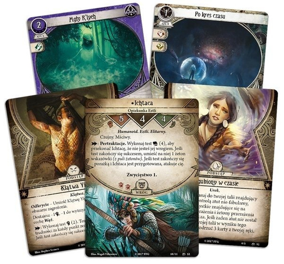 HORROR W ARKHAM LCG: ZAPOMNIANA ERA