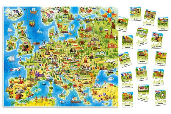 Mapa Europy, Europa